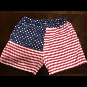 American Flag Chubbies Shorts